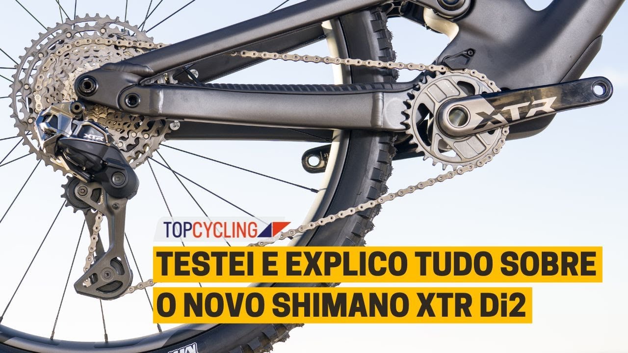NOVO Shimano XTR Di2 | Teste e explicação dos detalhes