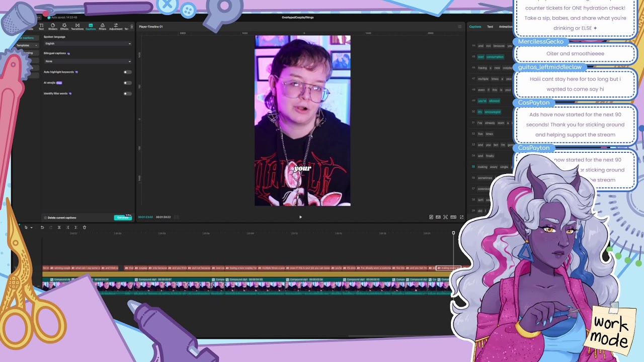 【 LIVE 】click if you stay silly despite the horrors | lurk and work stream!