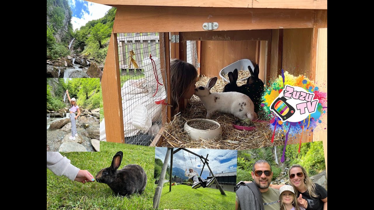 ZuzuTV FAMILY VLOG - Objevili jsme králíčky 🐰 a 355 schodů na vodopád 🏃‍♀️