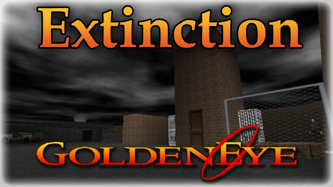 GoldenEye 007 N64 Custom Level - Extinction