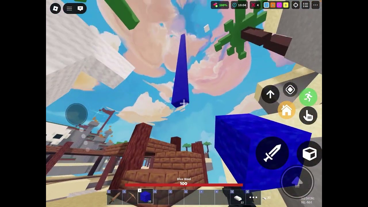 I learned a bunch of skills in roblox bedwars #robloxbedwars 