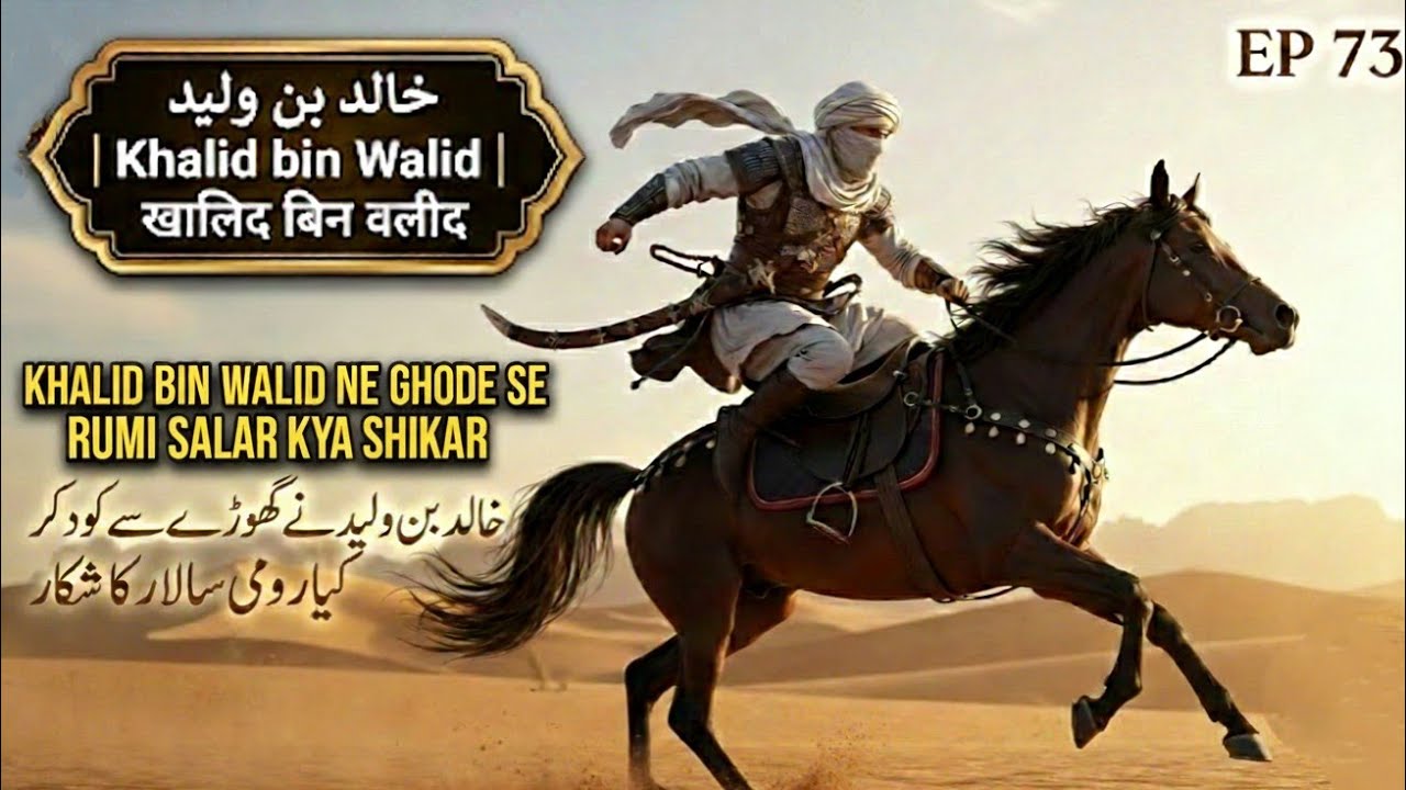 EP 73 || Khalid Bin Walid Ne Ghode Se Kud Kar Rumi Salar Ko Pakda! | Damshek Ki Fatah
