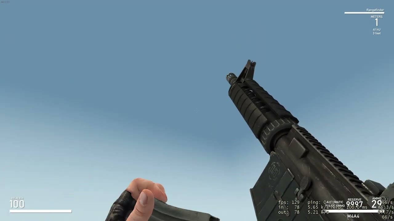 Reloading M4/M16 Style Rifle Mods In Gmod