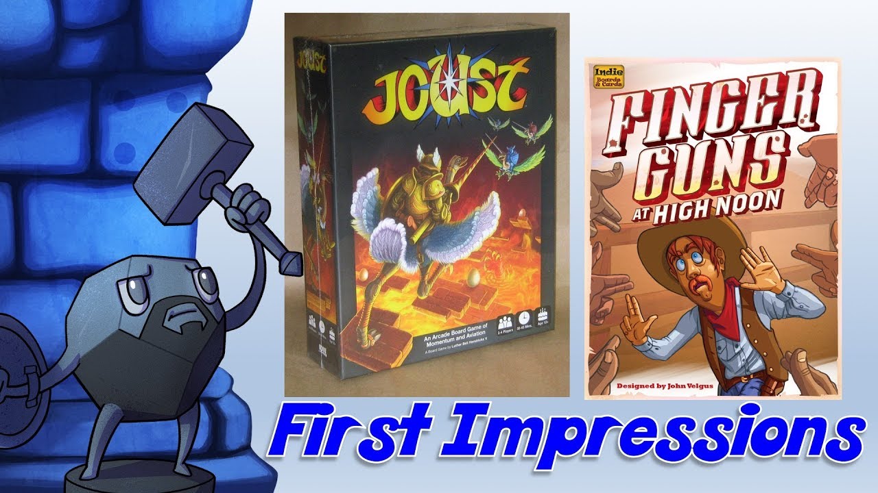 First Impressions with Sam Healey (Finger Guns at High Noon & Joust)
