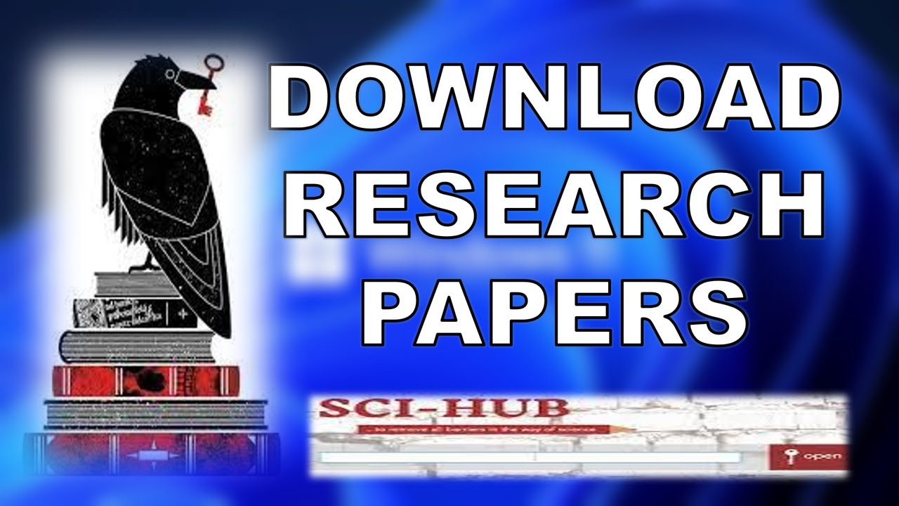 how to download research papers from sci hub