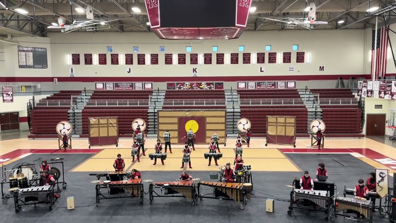 Oak Ridge Percussion Ninja Practice Run