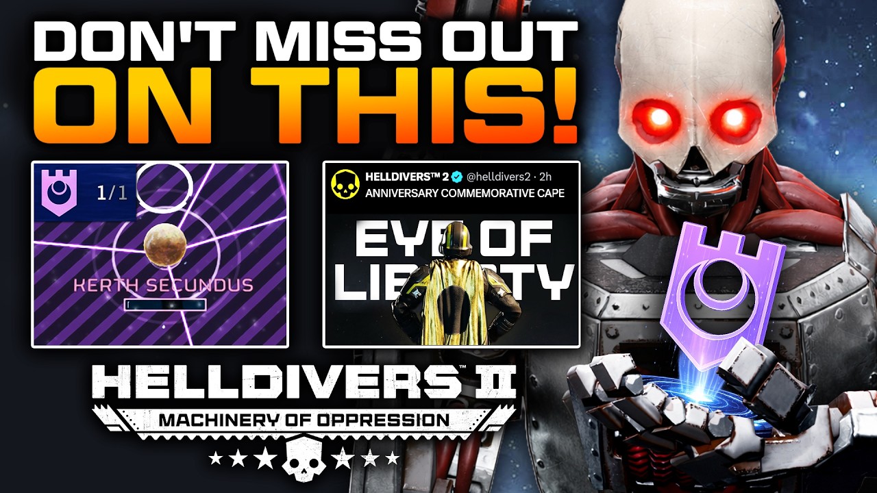 Helldivers 2 - New Mega Fortress & A Free Cape!