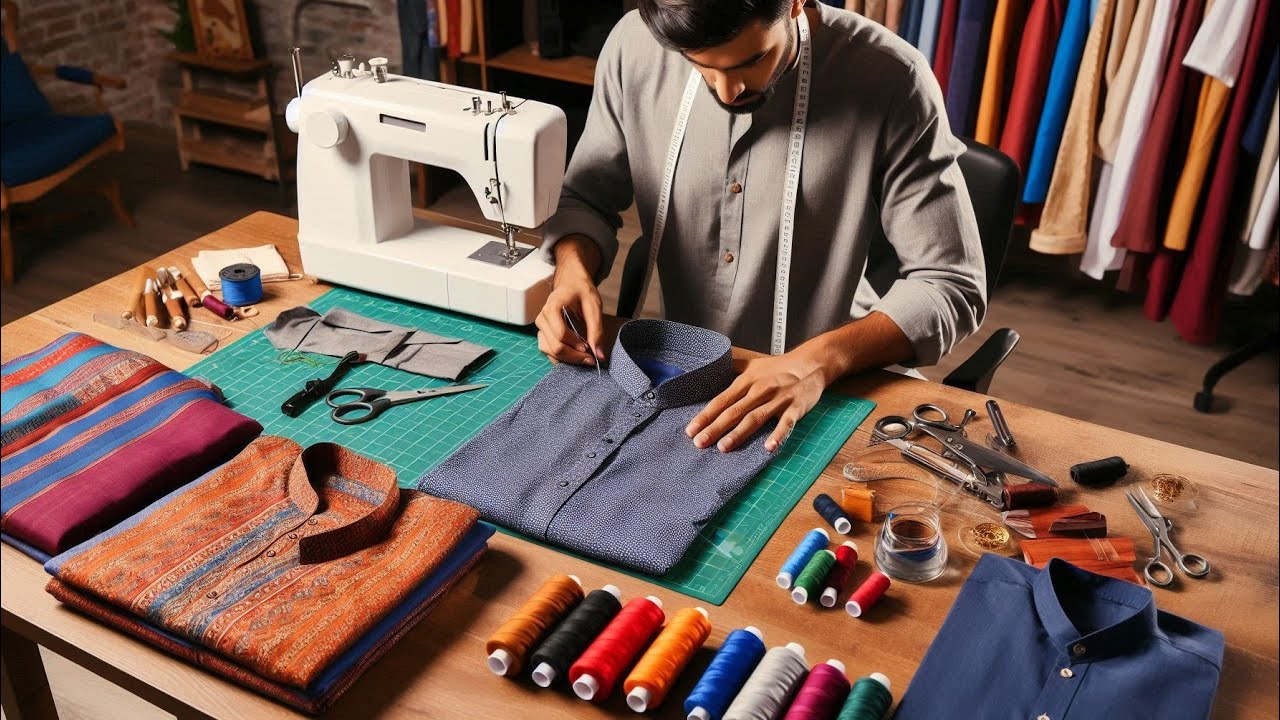 Kurta Ki Full & Fast Silai / Mens Kurta Stitching