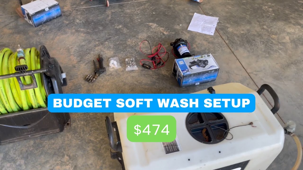 How To Build A Budget Soft Wash Setup For $474