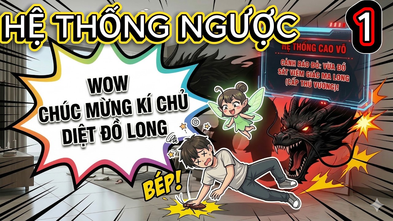 [C 1-40 ] TÔI GIẪM CHẾT CON GIÁN-HỆ THỐNG LẠI BẢO TÔI ĐỒ LONG???  (Chương 1-40)
