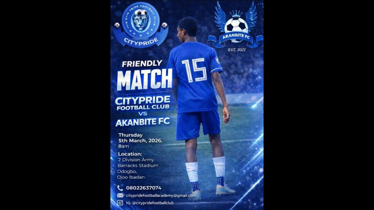 THE CITY PRIDE FC vs AKANBITE FC