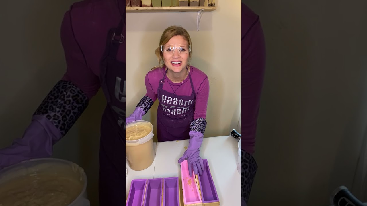 Making Cold Process Honey Spot(FEMININE WASH)Soap Made I’m Jacksonvillle FL/Nicole Boshell