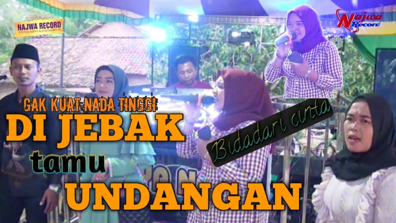 kena jebak tamu undangan bersuara merdu, ajakin duet tuan rumah. bidadari cinta