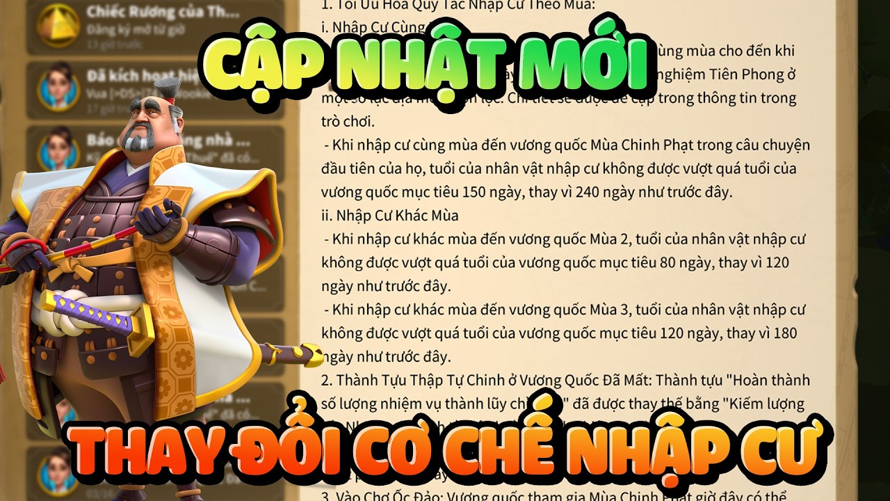 Cập Nhật Mới: Sự Kiện Elysian, Skin Tướng & Tiếp Tục Hạn Chế Nhập Cư Hành Gà - Rise of Kingdoms 2026