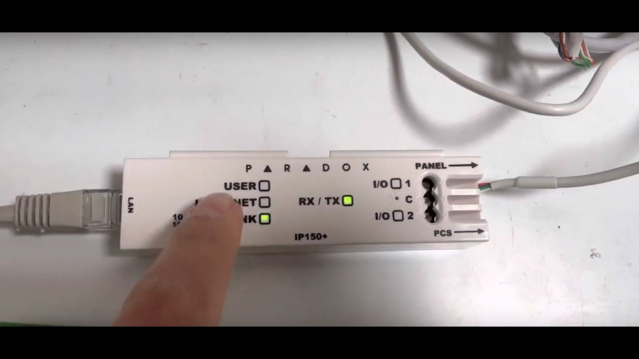 Reset IP150, como volver a valores de fábrica el Módulo de internet de Paradox