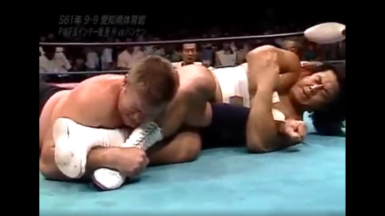 Stan Hansen vs Riki Choshu 1986 09 09 NWA INT Title