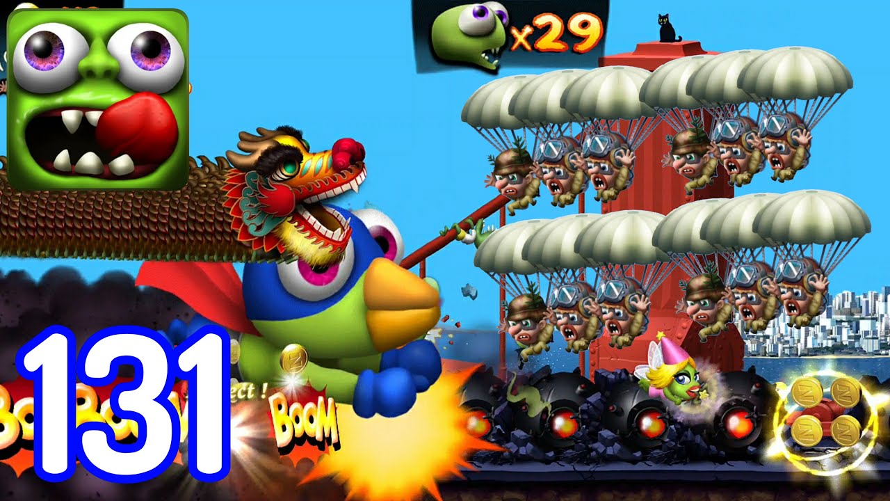 Zombie Tsunami-(Gameplay 131)-Evento Comer Soldados Completo