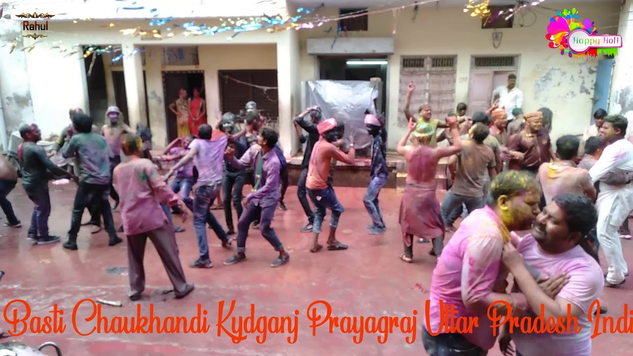 Holi Celebration in Prayagraj 2020