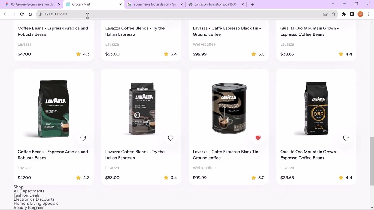 Tiếng gõ code Lofi Chill Ru Ngủ | Code phần Footer cho trang E-commerce