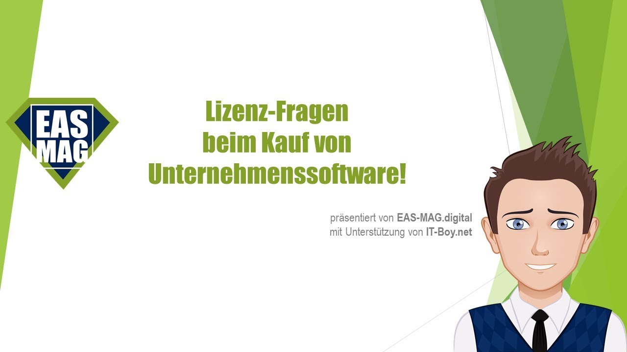 Lizenzfragen beim Kauf von Unternehmenssoftware