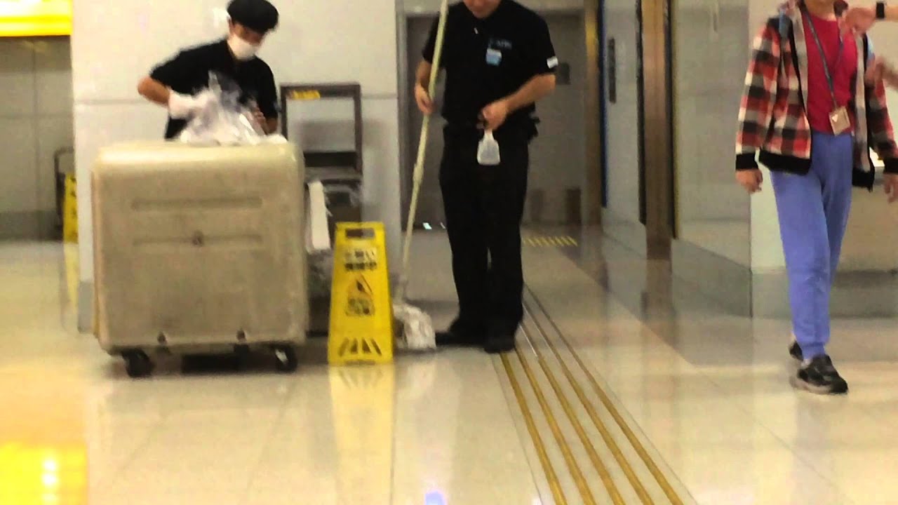 Cleaning Team at Haneda Airport