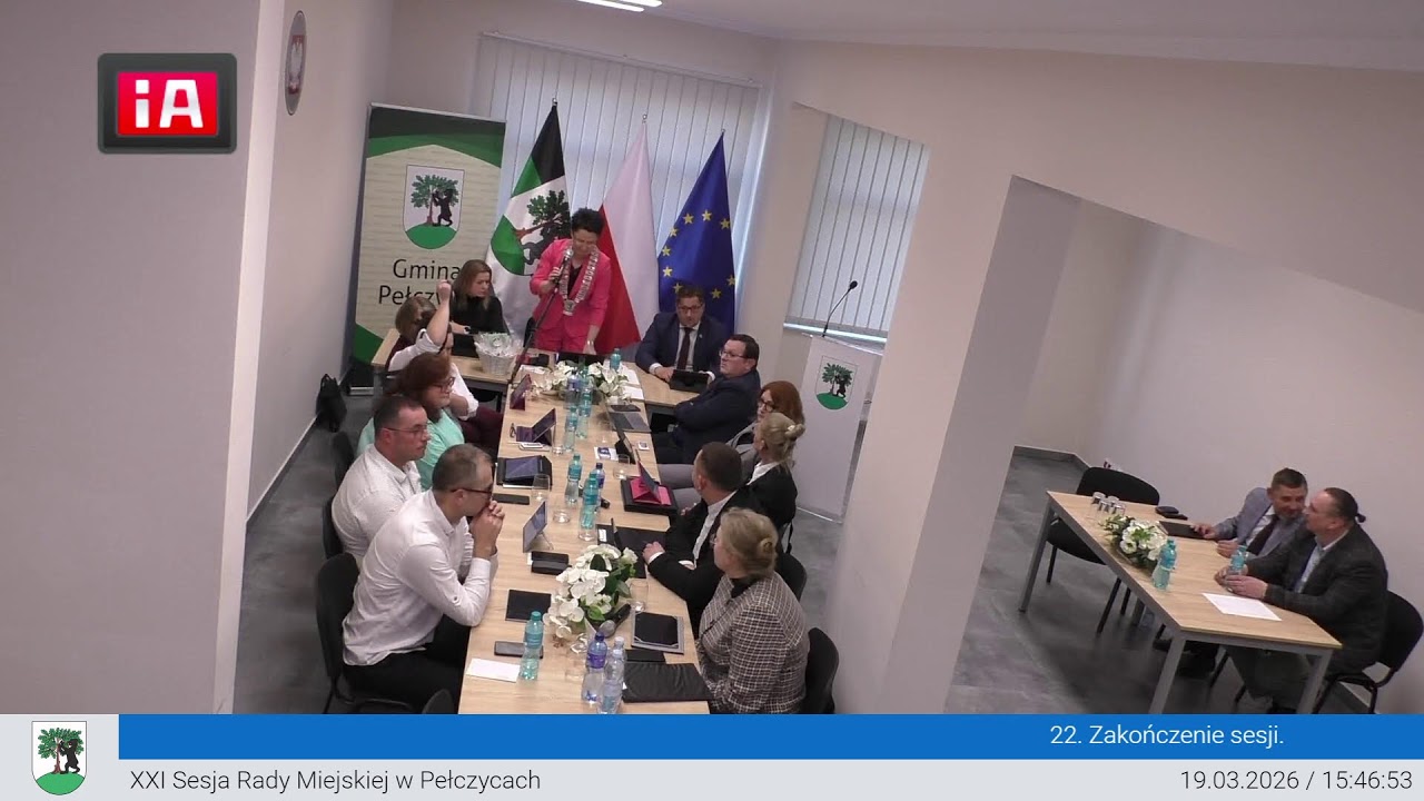 Sesja Rady Miejskiej w Pełczycach