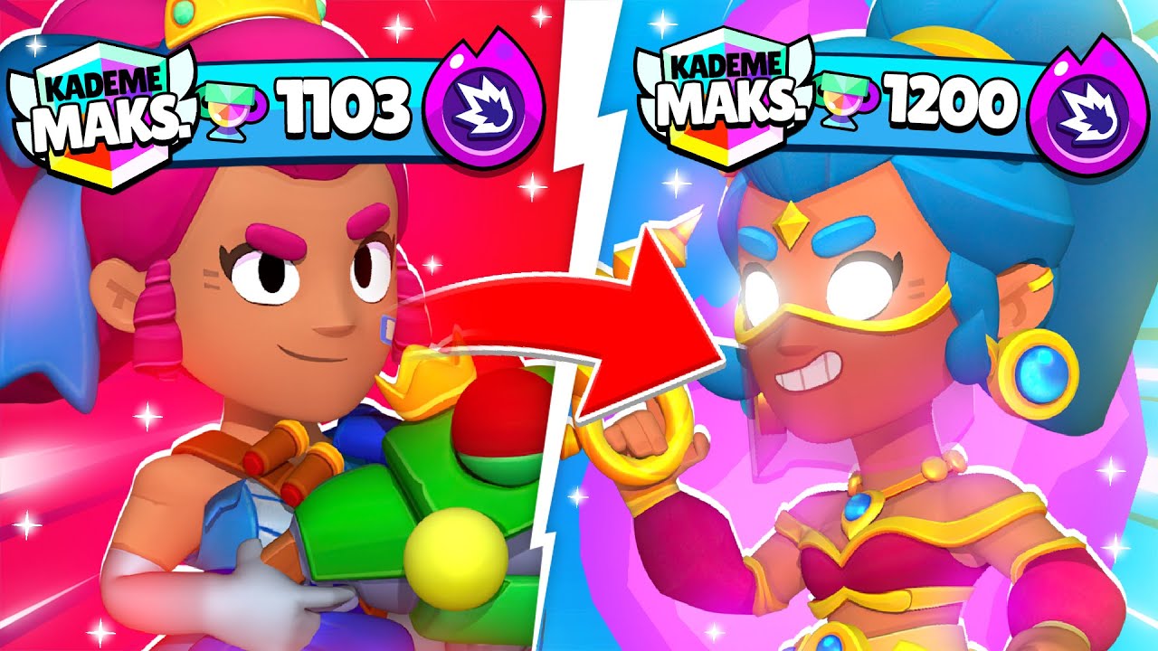 Shelly 1200 Kupa | Mağara Arasında Gücünü Gösterdi – Brawl Stars