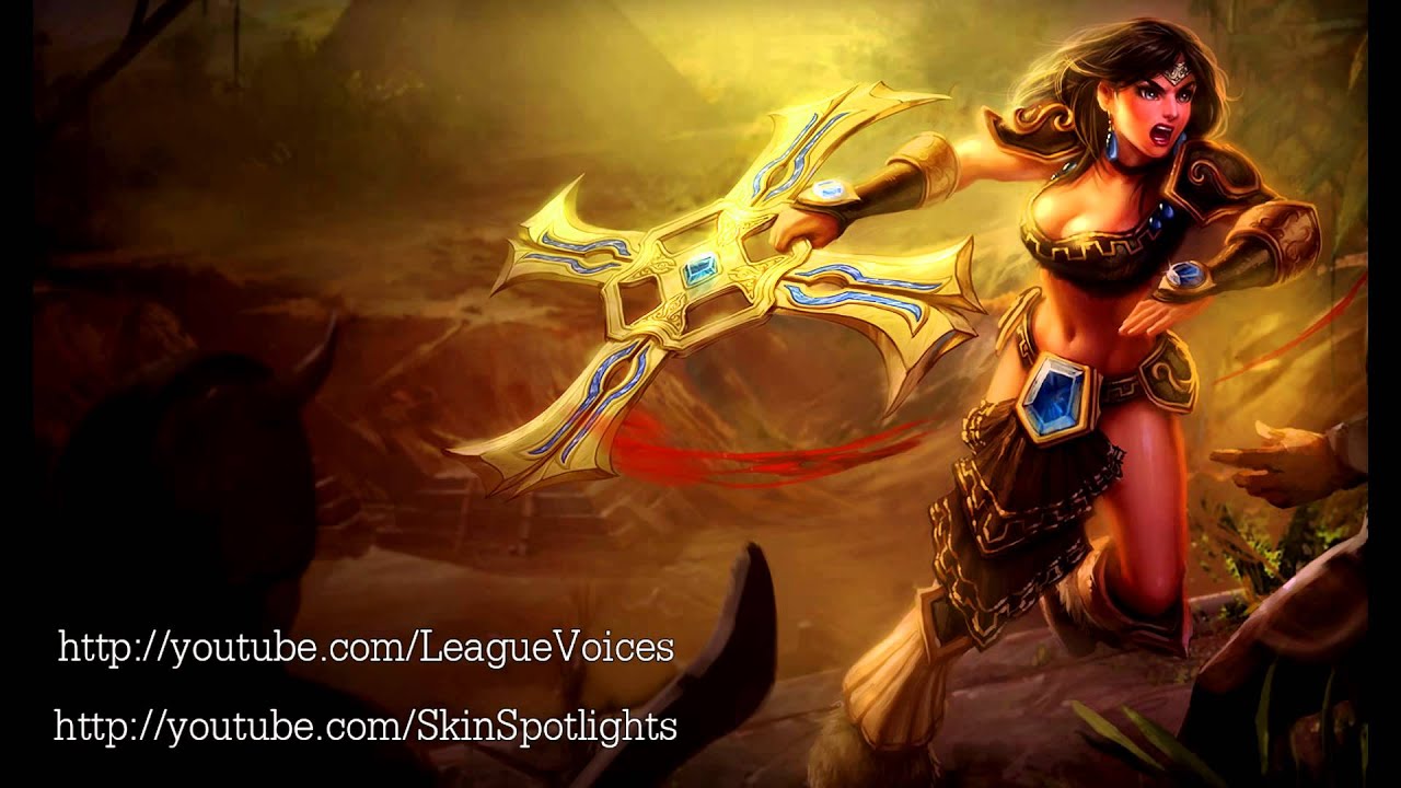 Sivir (2013 Visual Upgrade) Voice - English - League of Legends