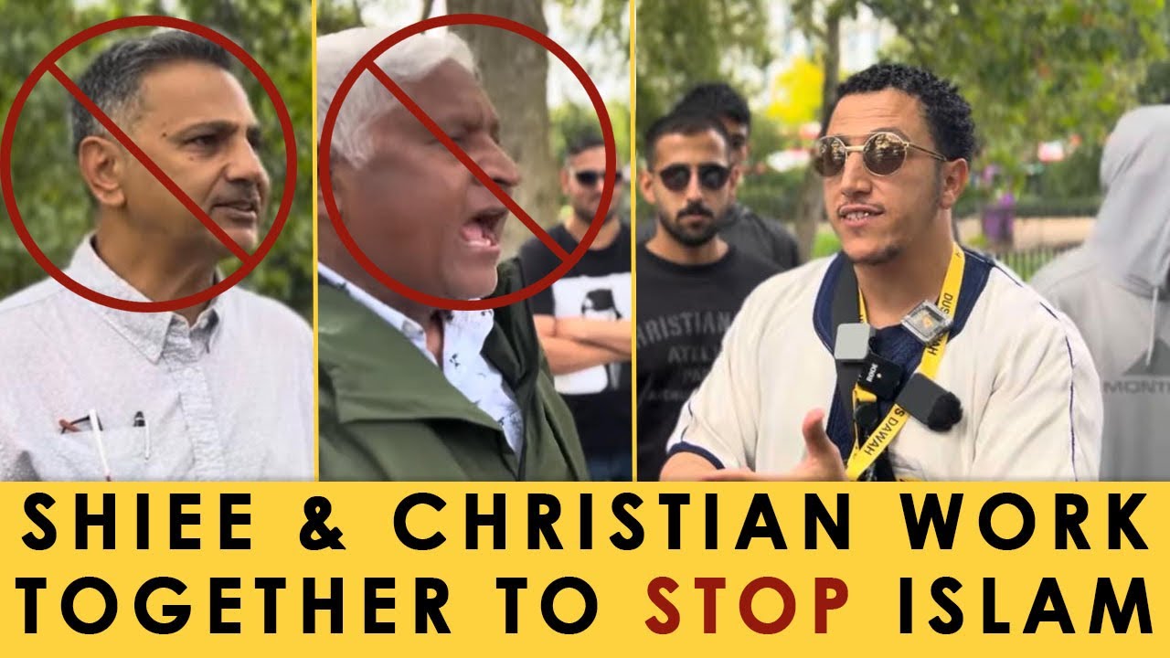 A Chinese Atheist Challenges A Muslim | Shamsi at Speakers Corner