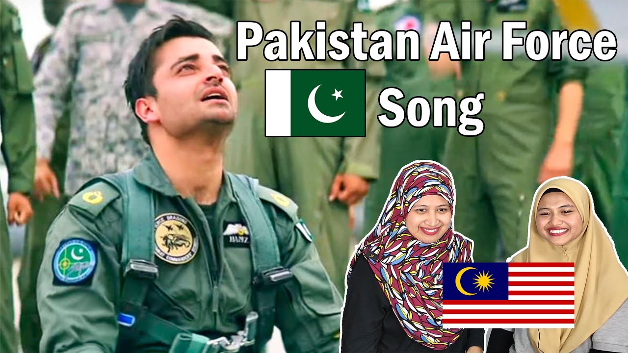 Pakistan Air Force Song | Pakistan Army | Main Urra Malaysian Girl Reaction