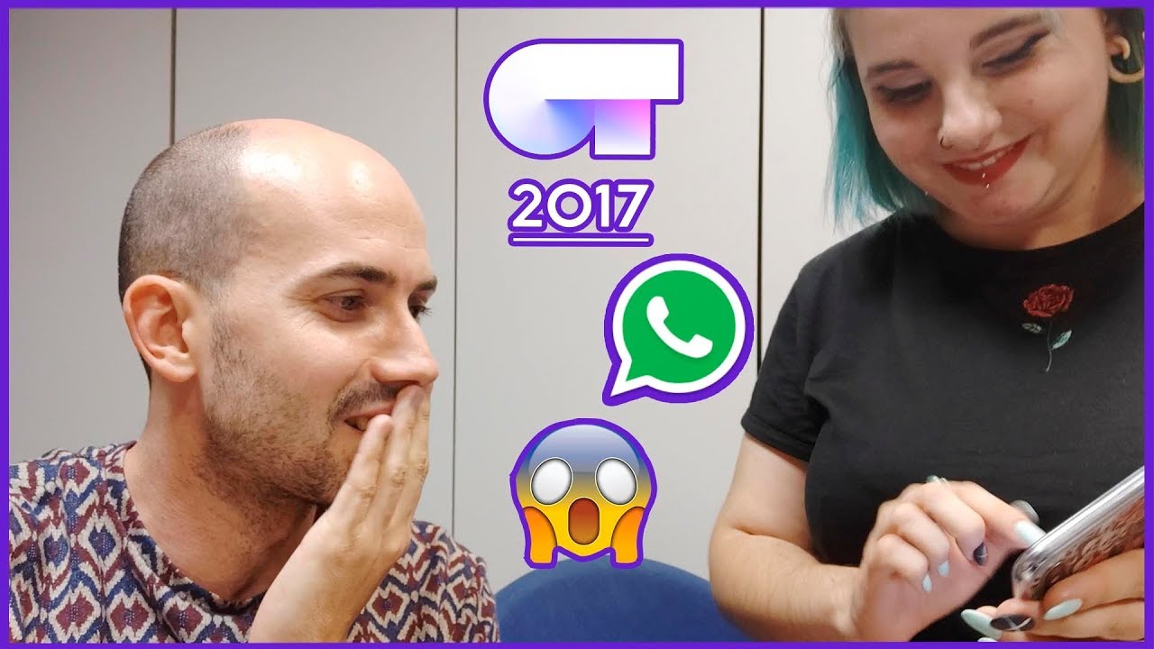 ¿CÓMO SE LLAMA EL GRUPO DE WHATSAPP DE OT 2017? REACCIÓN con Marina Jade #CuriosOT I edusanzmurillo