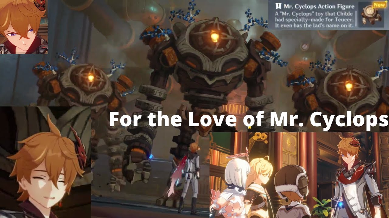 For the Love of Mr. Cyclops [Mighty Cyclops' Adventure! Story] | Genshin Impact