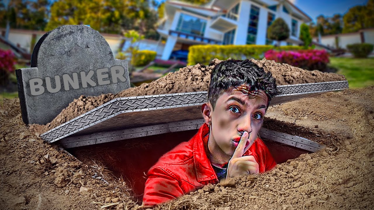 ¡CONTRUÍ un BUNKER SECRETO en LA CASA de MI MEJOR AMIGO!