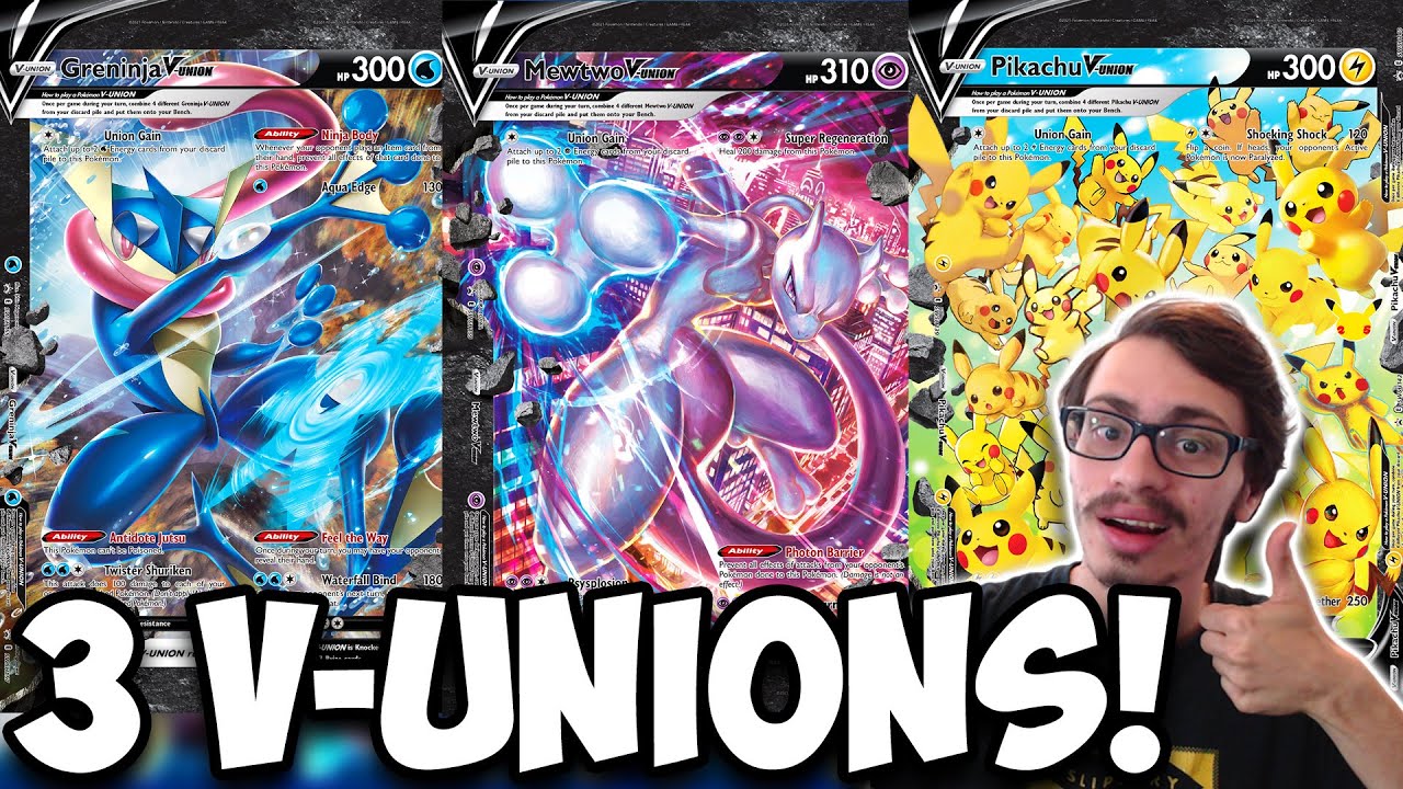 This Deck Plays 3 V-Unions & Is Still Busted! CONSISTENT! Mewtwo, Pikachu & Greninja PTCGO