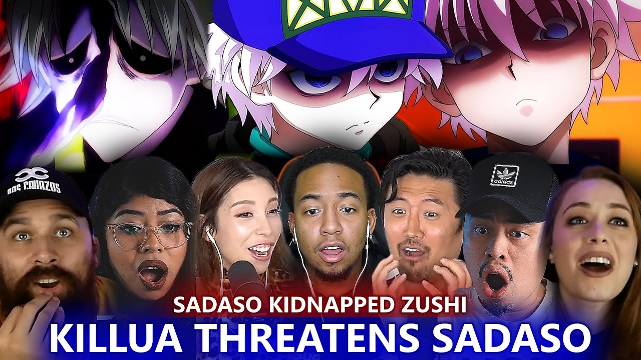 Killua vs Sadaso | HxH Ep 33 Reaction Highlights