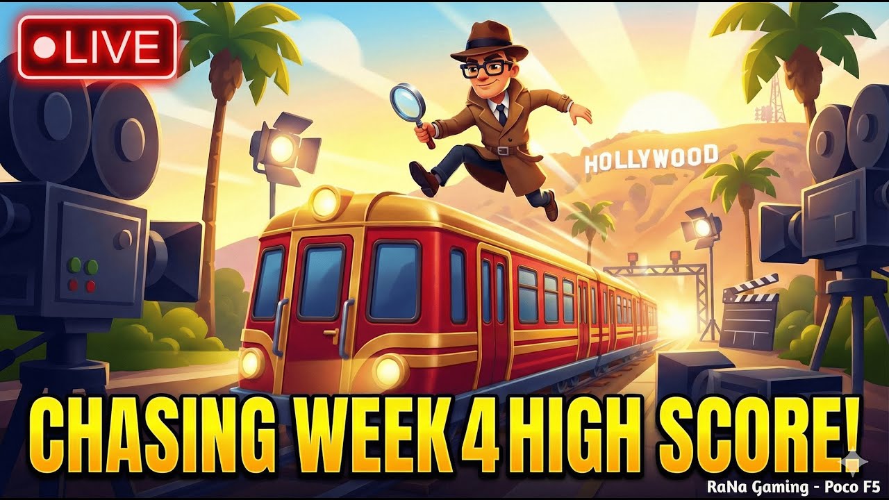 THE WEEK 4 SCORE CHASE! 🔴 Live Subway Surfers Gameplay & High Score Attempt