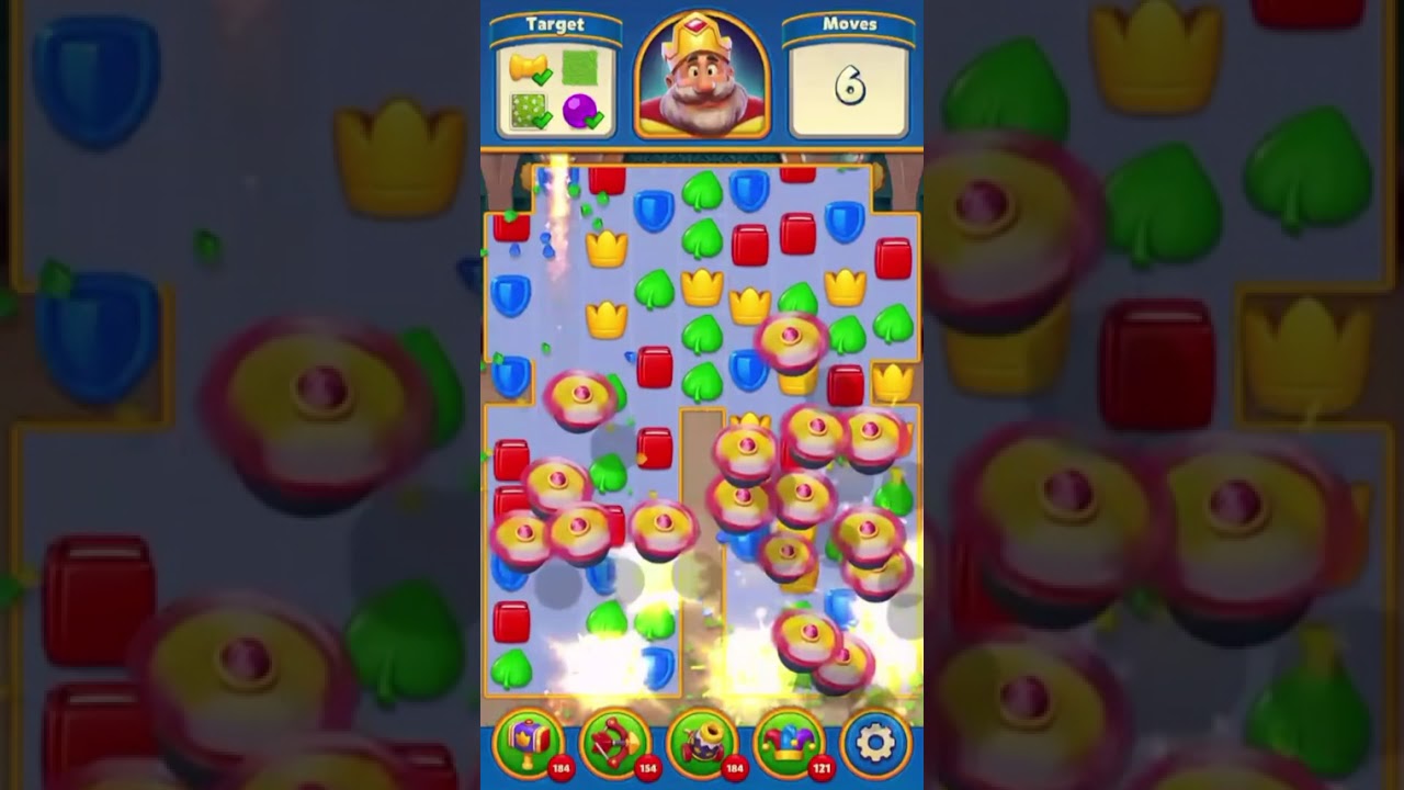 Royal Match  Level 12456 thru 12460 👑