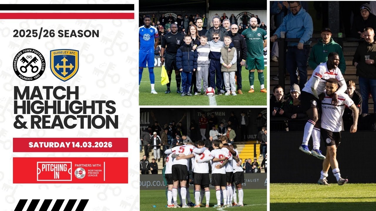 Hednesford Town v Guiseley | Match Highlights & Reaction