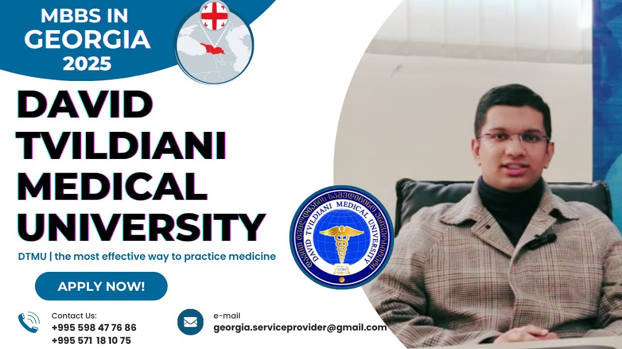 MBBS at David Tvildiani Medical University, Georgia | Testimonial by Dr. Ganesh Narayanan