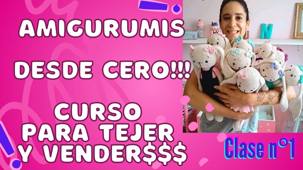 CLASE 1 - &iexcl;&iexcl;&iexcl;DESCUBRE TU PASION Y CREA TU NEGOCIO SIN MOVERTE DE TU CASA!!!😍🤑#aprende #tejer