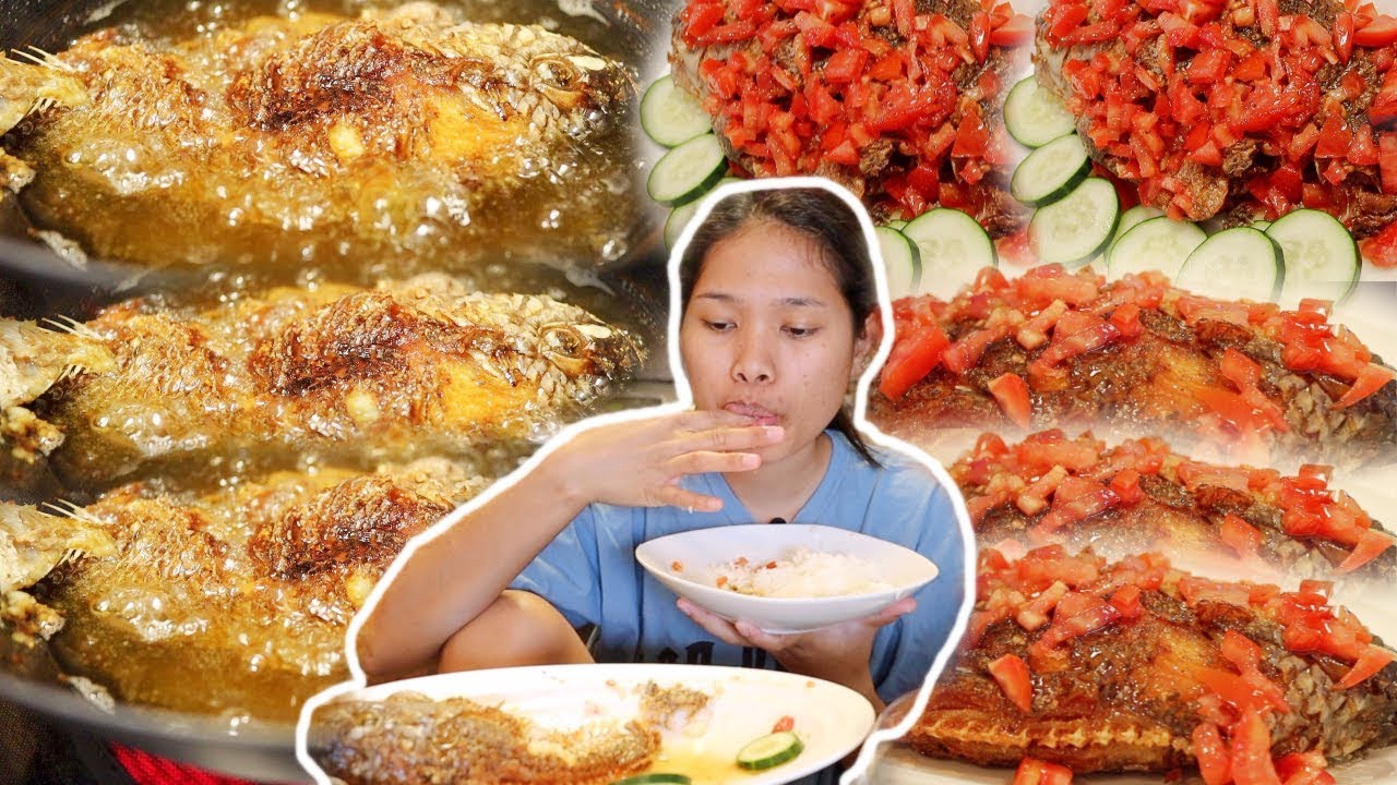 REJEKI makan enak hari ini - Lama tidak makan ikan MUJAIR/GURAME