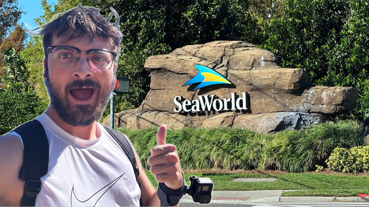 Visiting SeaWorld Orlando For The First Time In 13 Years! - Vlog #134