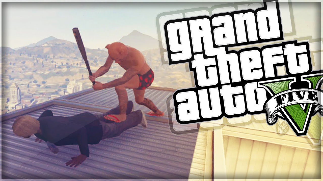 GTA 5 Funny Moments | PARK IN THE SKY! (GTA V Online)