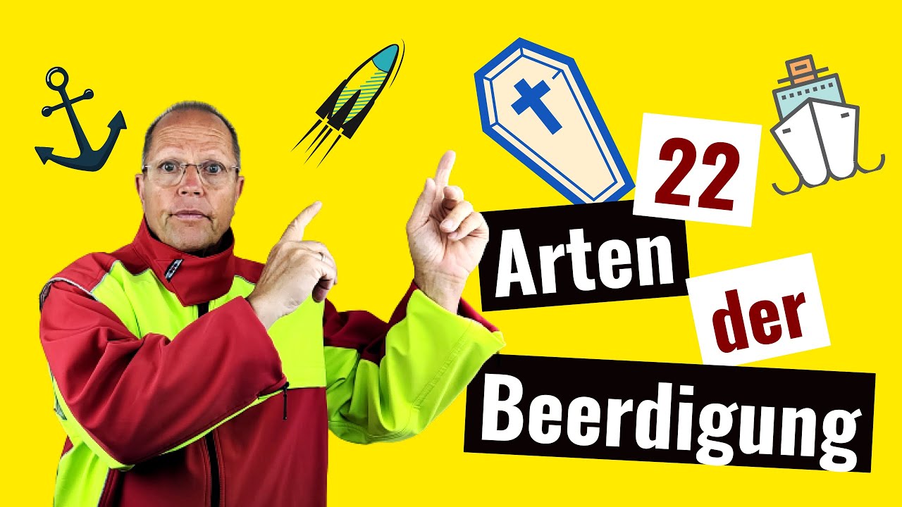 Diese 22 Beerdigungsarten solltest Du kennen! (Experte erklärt)
