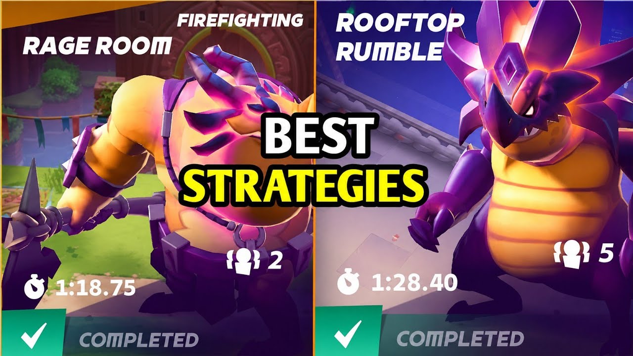 RAGE ROOM and ROOFTOP RUMBLE rifts 🌟🌟 🌟 🌟 🌟 guide| Firefighting Elite Contracts guide in mo.co 