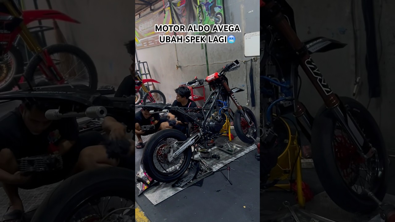 TARANTULA ALDO AVEGA #ghoibgarage #supermotoindonesia #aldoavega