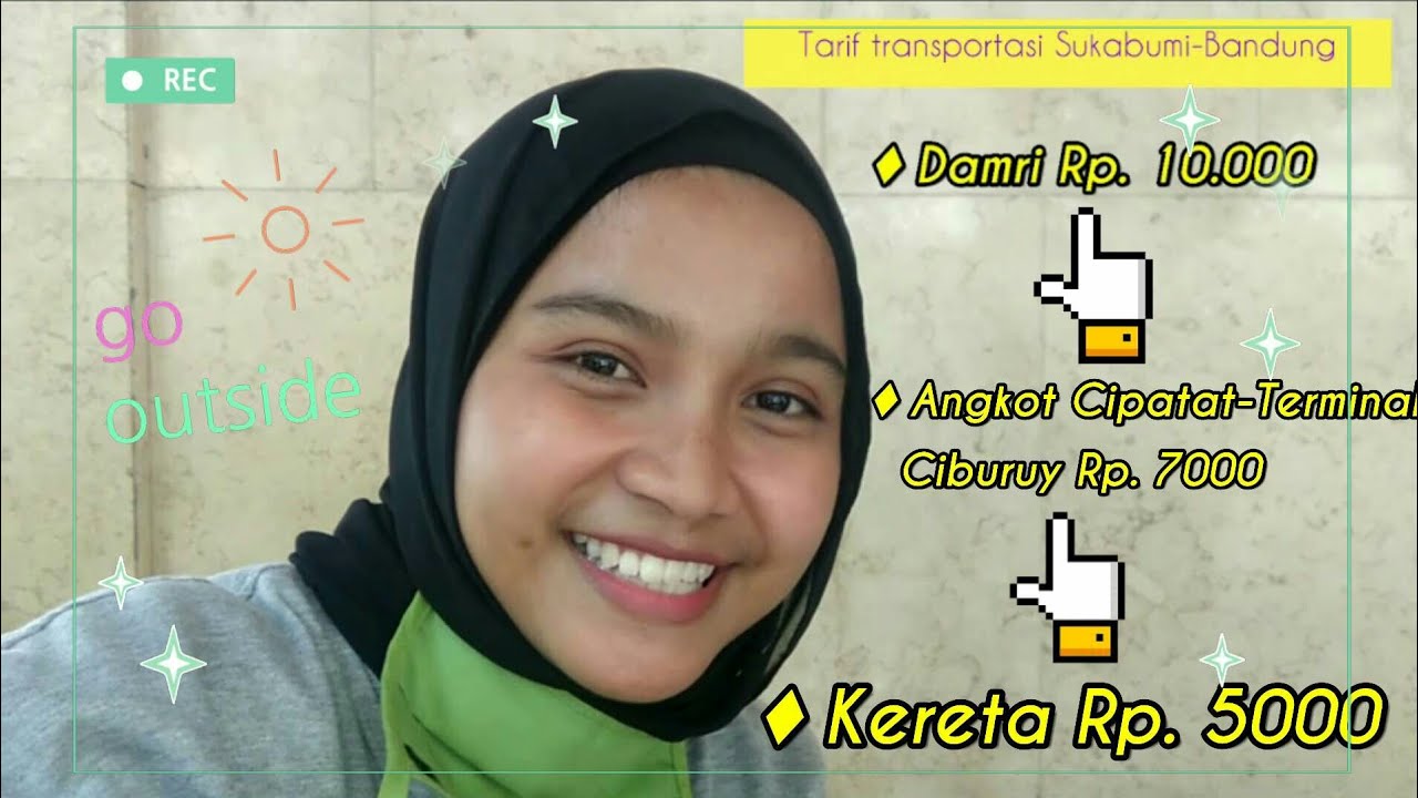Terbaru di 2021| Pertama kali naik kereta api Sukabumi-Bandung bareng temen kampus #Travelling01