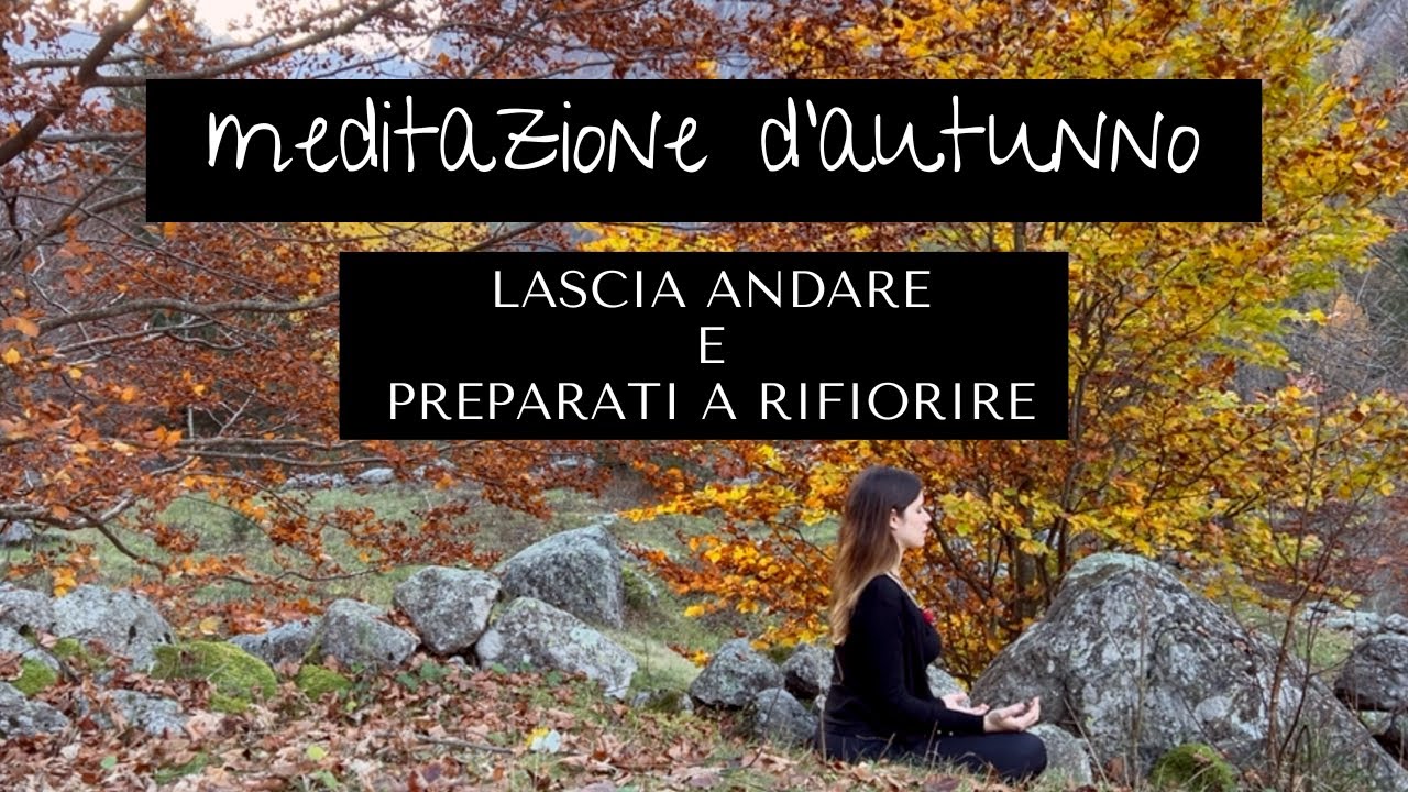 Meditazione d'autunno 🍂 Lasciare andare per prepararsi a rifiorire