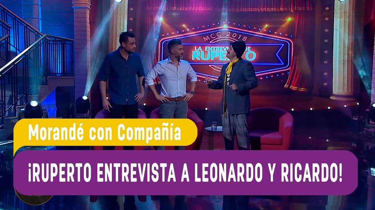 ¡Ruperto entrevista a Leonardo y Ricardo de Verdades Ocultas! - Morandé con Compañía 2018