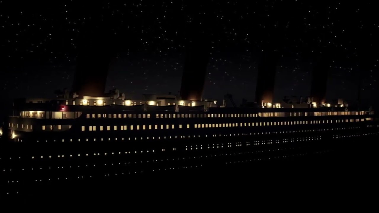 Titanic Real Time Sinking [With Morse Code]